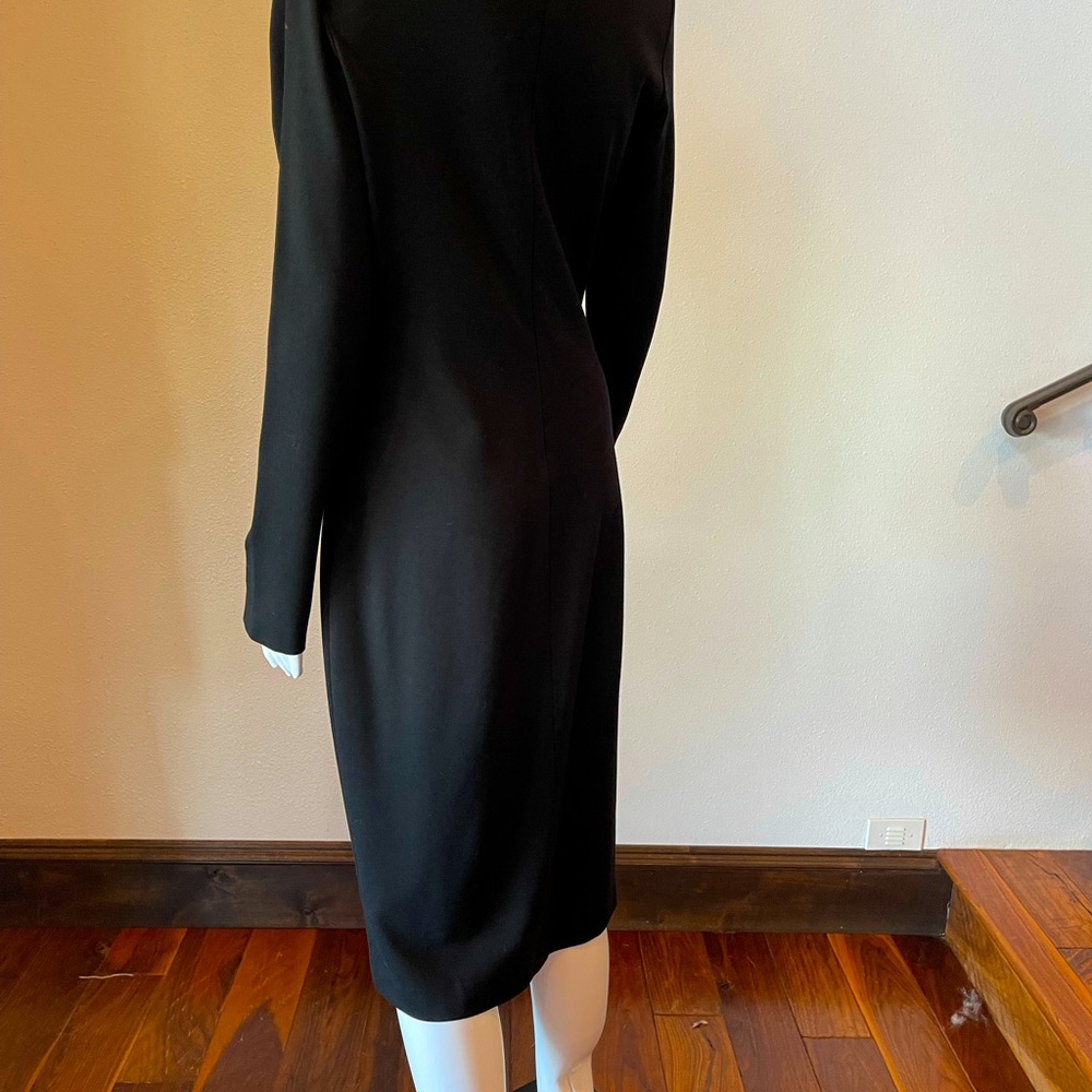 ESCADA Doriana Jersey Dress, Black Size 38 - Picture 4 of 10